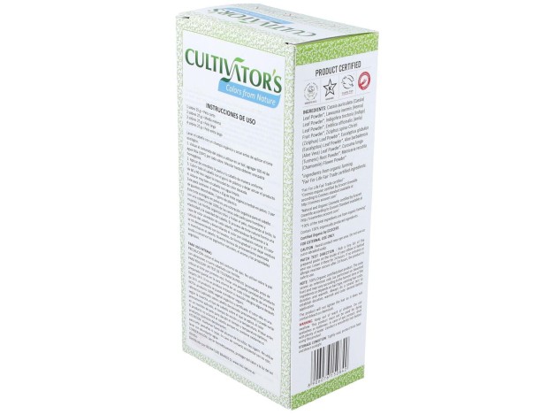 Castaño Dorado Claro Tinte Organico 100Gr. Ecocert