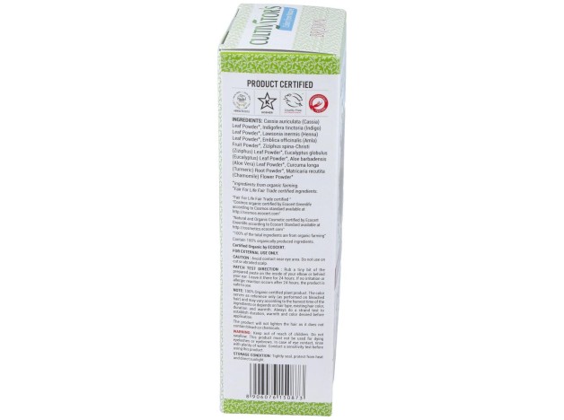 Castaño Dorado Tinte Organico 100Gr. Ecocert