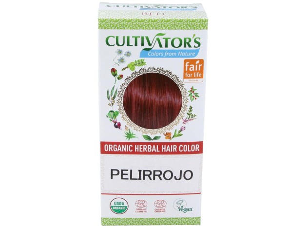 Cultivator'S Pelirrojo Tinte Orgánico 100G
