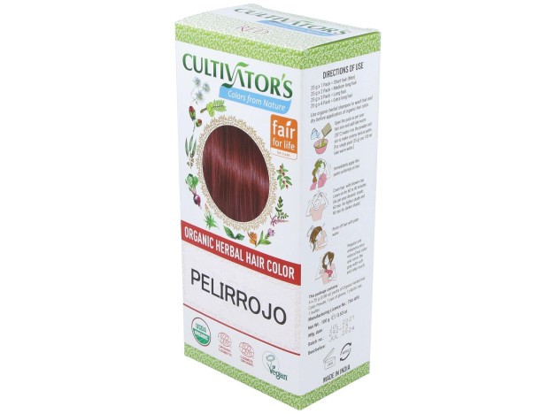 Cultivator'S Pelirrojo Tinte Orgánico 100G