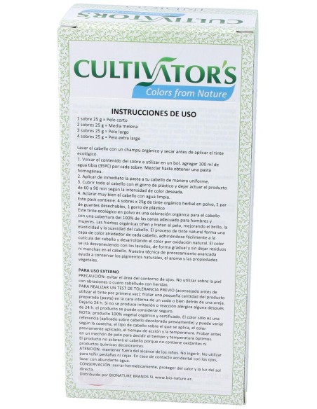 Indigo Tinte Organico 100Gr. Ecocert