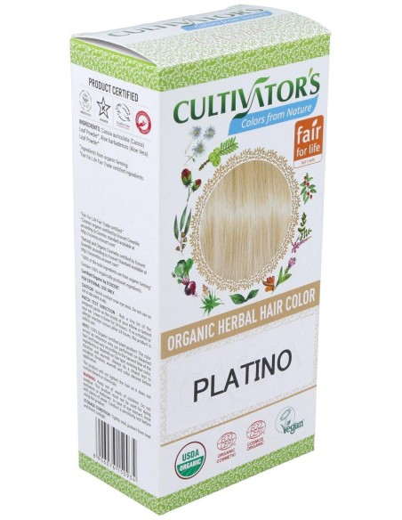 Platino Tinte Organico 100Gr. Ecocert