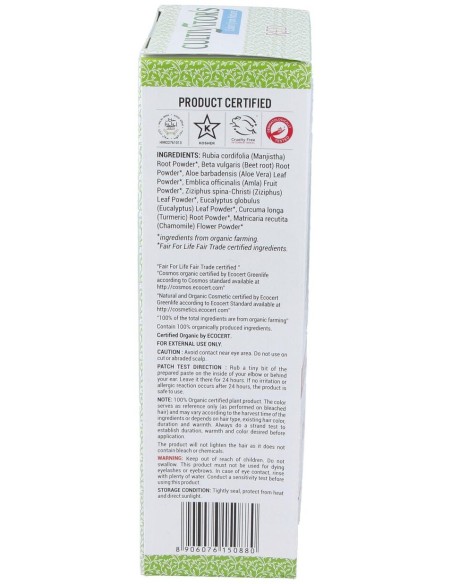 Cultivator'S Pelirrojo Tinte Orgánico 100G
