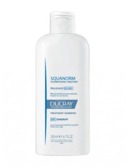 Ducray Squanorm Champú Tratante Caspa Seca 200 ml
