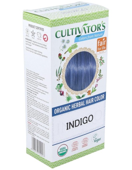 Indigo Tinte Organico 100Gr. Ecocert