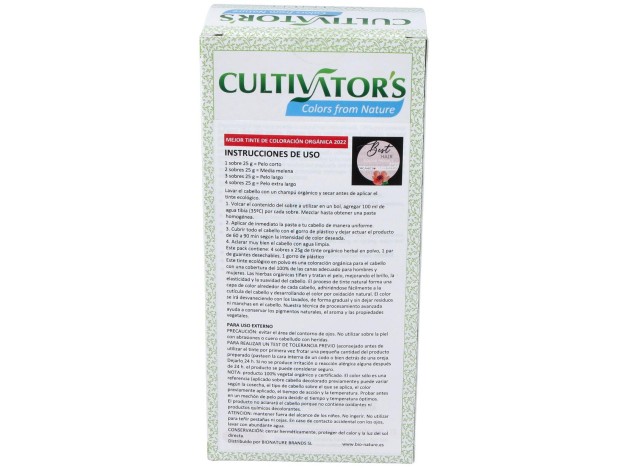 Avellana Tinte Organico 100Gr. Ecocert
