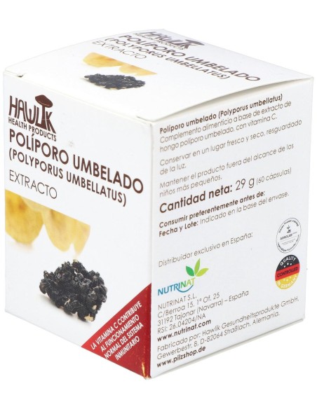 Poliporo Umbelado Extracto Puro 60Vcaps.