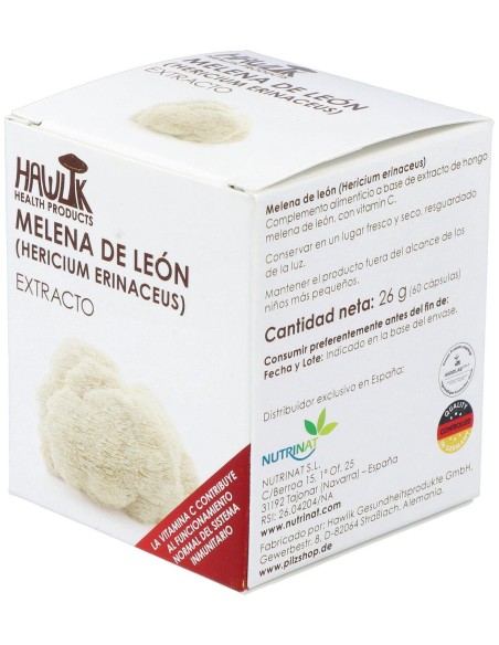 Hawlik Melena Leon Extracto Puro 60Caps