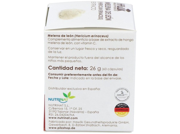Hawlik Melena Leon Extracto Puro 60Caps
