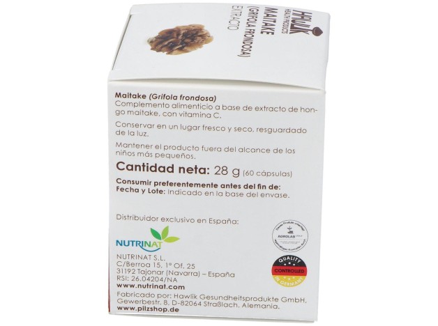 Hawlik Maitake Grifola Frondosa Extracto Puro...