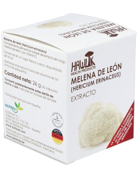 Hawlik Melena Leon Extracto Puro 60Caps