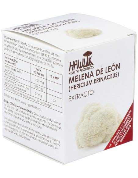 Hawlik Melena Leon Extracto Puro 60Caps