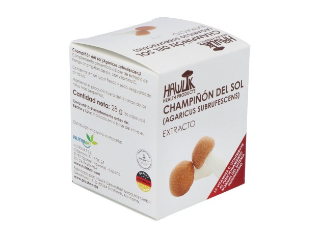 Champiñon Del Sol Extracto Puro 60Vcaps.