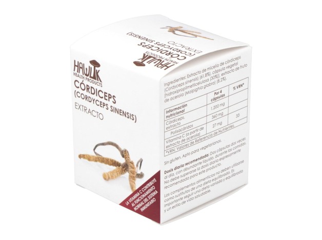 Cordiceps Extracto Puro 60Vcaps.