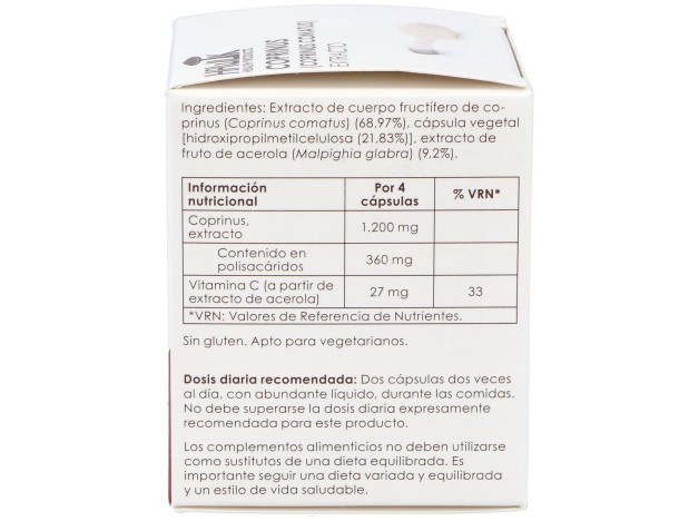 Hawlik Extracto De Coprinus 60Vcaps