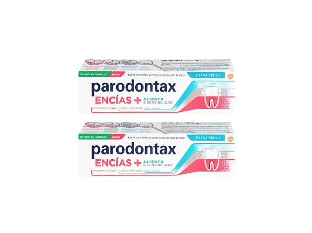 Parodontax Encías + Aliento Extra Fresh Duplo 2 x 75 ml