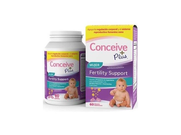 Conceive Plus Apoyo Fertilidad Femenina 60Cap.