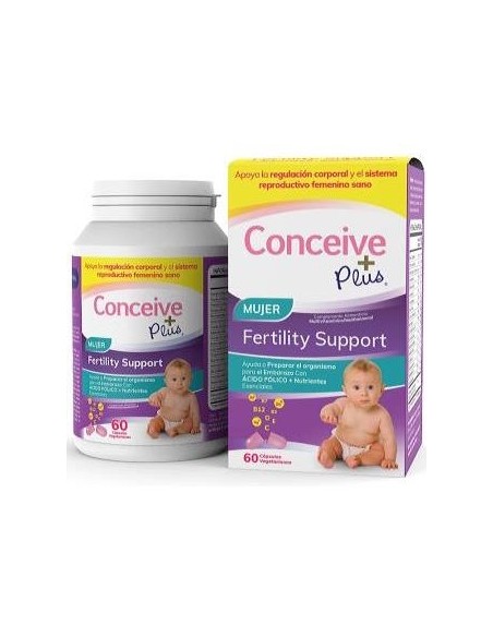 Conceive Plus Apoyo Fertilidad Femenina 60Cap.