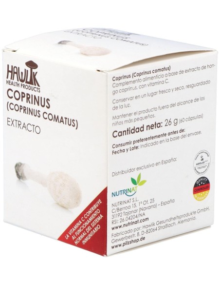 Hawlik Extracto De Coprinus 60Vcaps