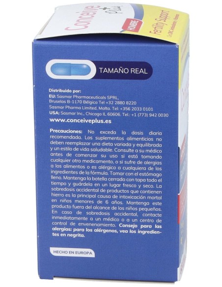 Conceive Plus Apoyo A La Fertilidad Masculina 60Caps