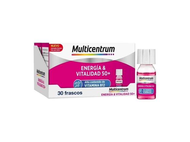 Multicentrum Energía & Vitalidad 50+ 30 Frascos