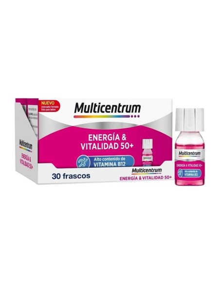 Multicentrum Energía & Vitalidad 50+ 30 Frascos
