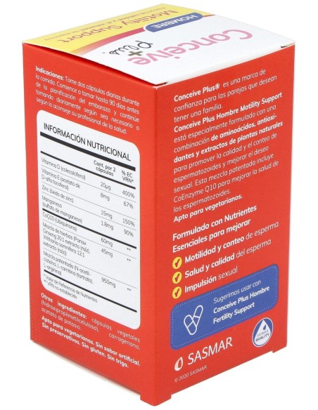 Conceive Plus Hombre Motilidad 60Cap.