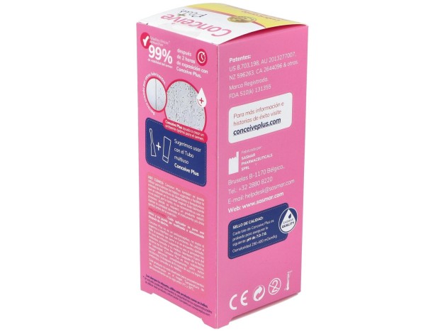 Lubricante Conceive Plus 8 Aplicadores Unidosi