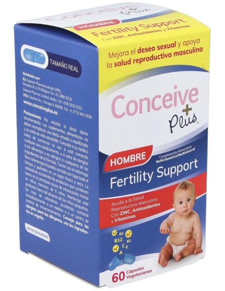 Conceive Plus Apoyo A La Fertilidad Masculina 60Caps