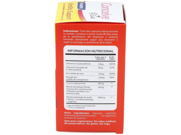 Conceive Plus Hombre Motilidad 60Cap.