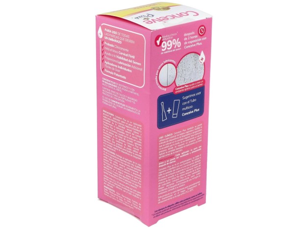 Lubricante Conceive Plus 8 Aplicadores Unidosi