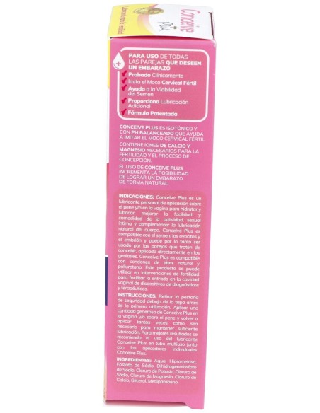 Lubricante Conceive Plus Tubo 75Ml.