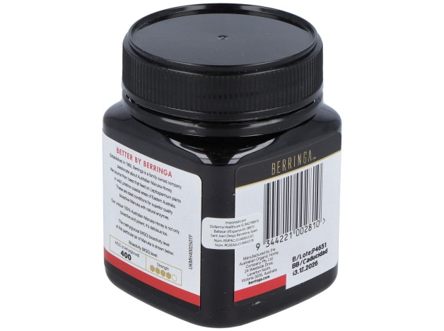 Miel De Manuka 400Mgo 250Gr.