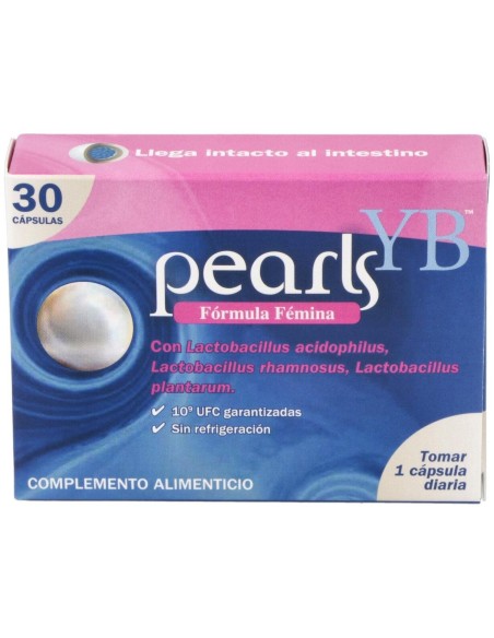 Pearls Yb Cuidado Intimo 30Cap.
