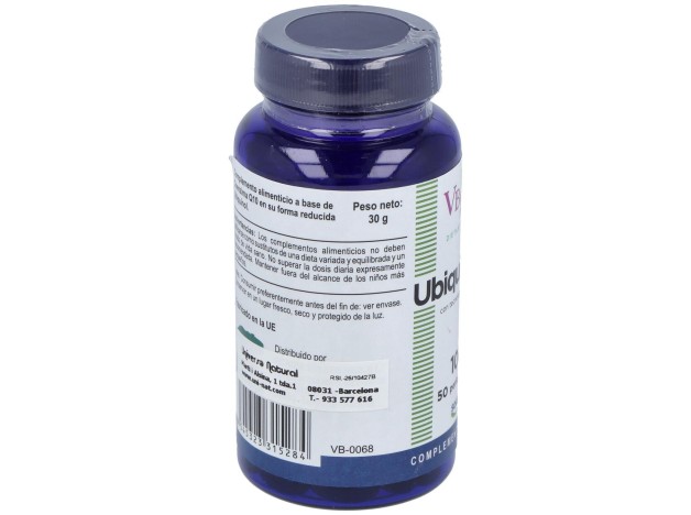 Vbyotics Ubiquinol Qh 100Mg 50 Perlas