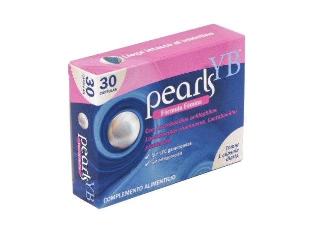 Pearls Yb Cuidado Intimo 30Cap.