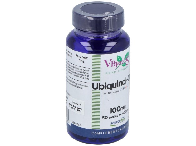 Vbyotics Ubiquinol Qh 100Mg 50 Perlas