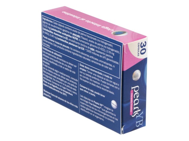 Pearls Yb Cuidado Intimo 30Cap.