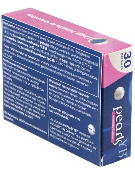 Pearls Yb Cuidado Intimo 30Cap.