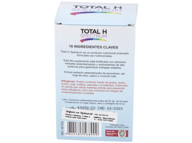 Vbyotics Total Health Spectrum 60Caps
