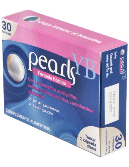 Pearls Yb Cuidado Intimo 30Cap.