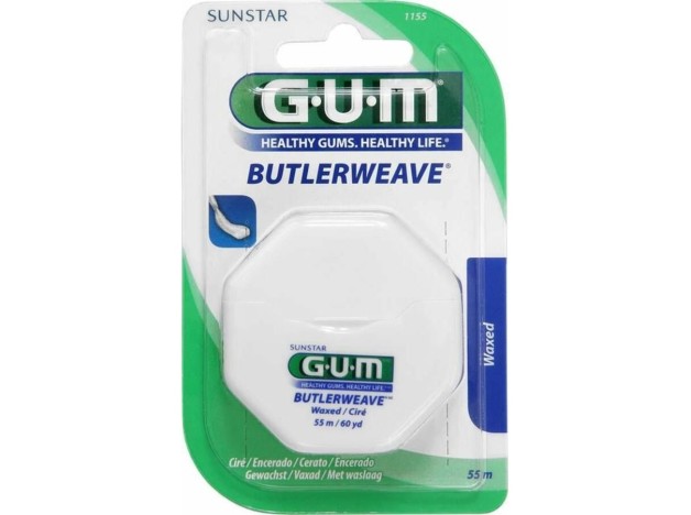 Gum Buttlerweave Seda Dental Con Cera 55 M, 1 Ud
