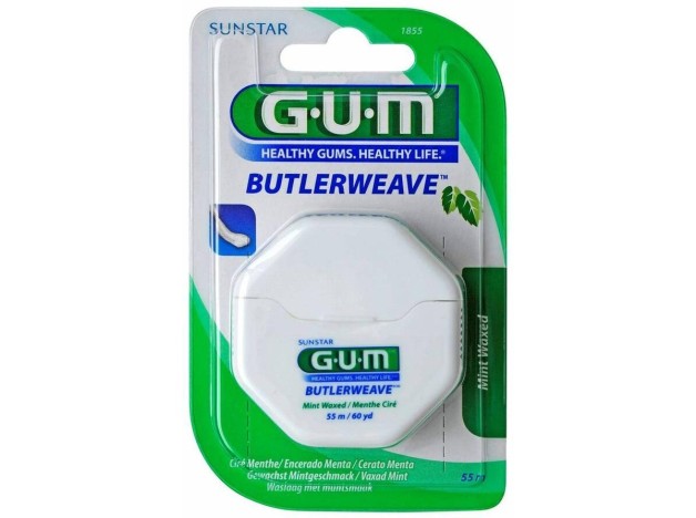 Gum Butlerweave Seda Dental Con Cera Mentol 55...