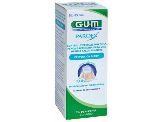 Gum Paroex Prevención Gingivitis Colutorio, 500 Ml