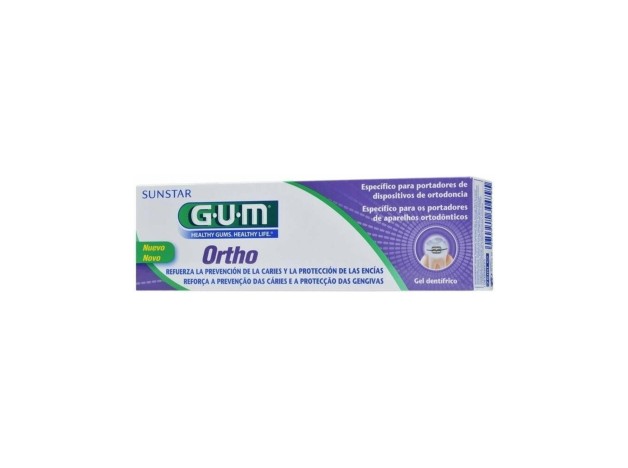 Gum Ortho Gel Dentífrico, 75 Ml