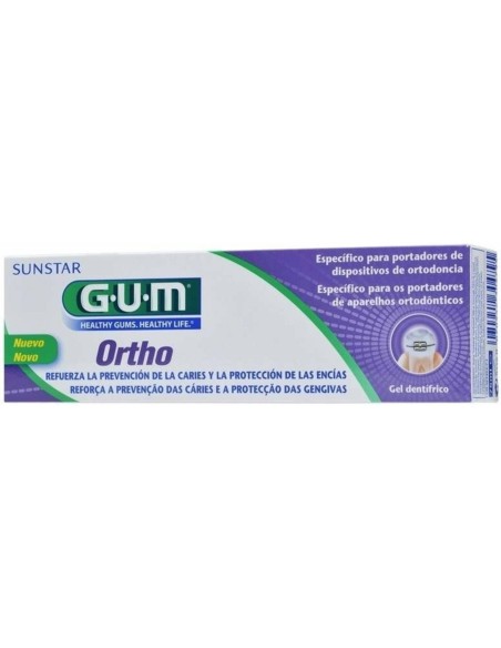Gum Ortho Gel Dentífrico, 75 Ml