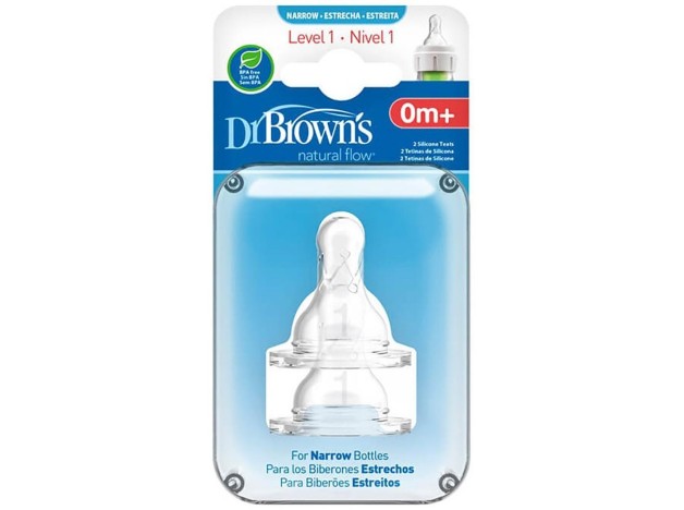 Dr. Brown'S Natural Flow Tetina Estándar Nivel...