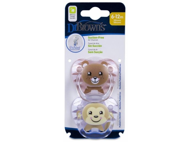 Dr. Brown'S Chupete Prevent Animal Niña, Talla...