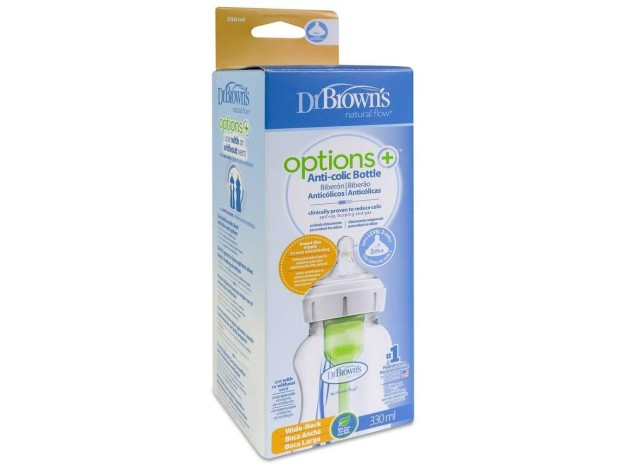 Dr. Brown'S Options+ Biberón Boca Ancha Azul...