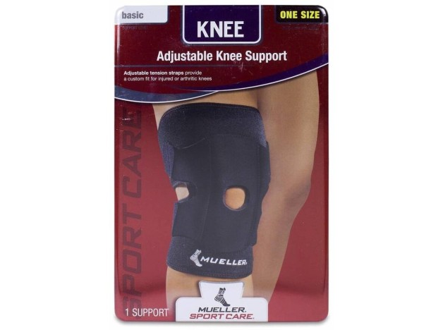 Mueller Rodillera Ajustable Talla Única, 1 Ud